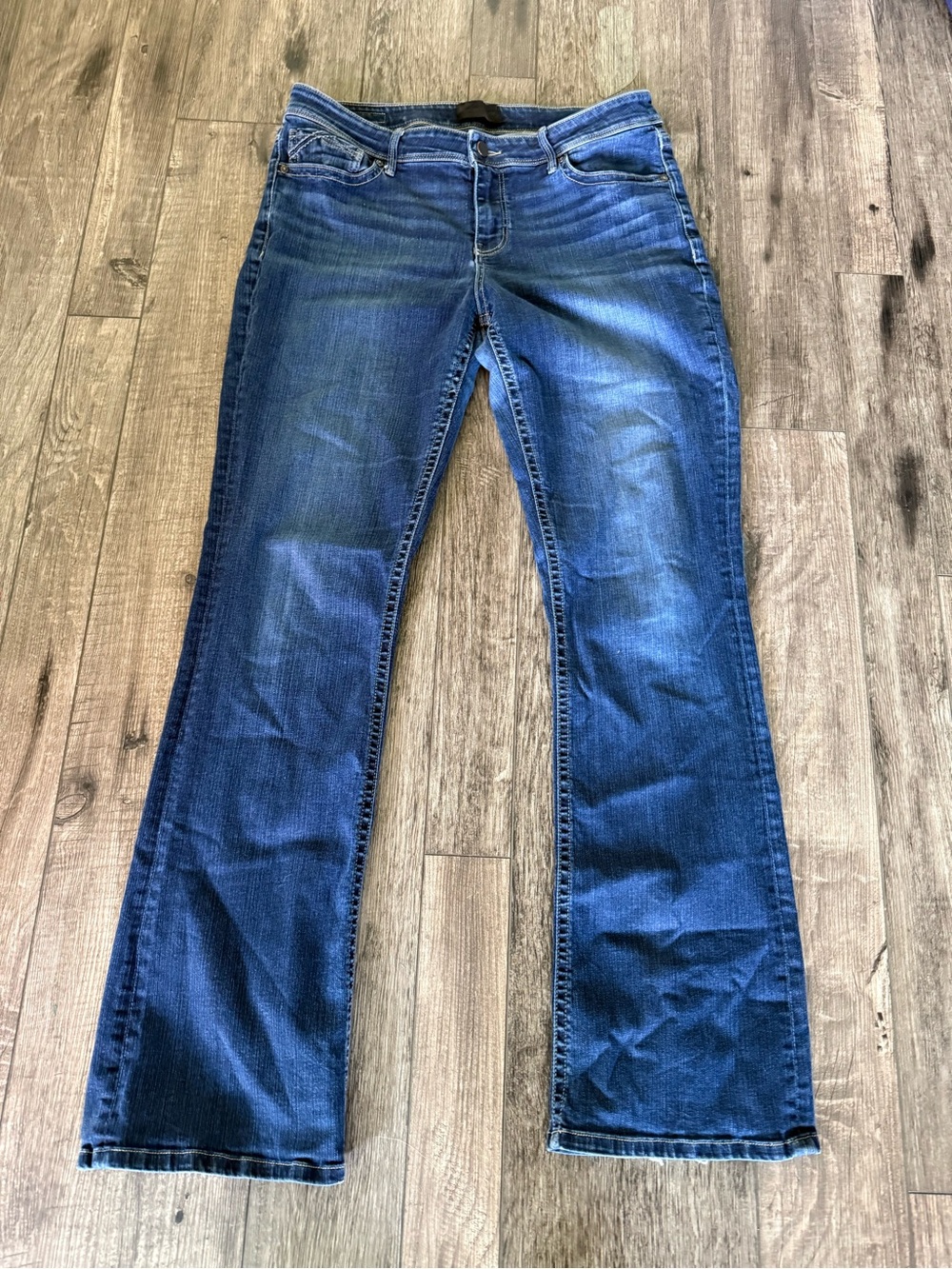 Buckle black Women's Blue Boot Cut Jeans 33x34